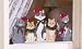Christmas Theme Cat Wooden Window Decoration By Collections Etc