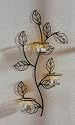 Tree of Life Wall Mount Candle Holder Metal Art