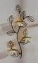 Tree of Life Wall Mount Candle Holder Metal Art