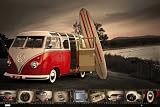 Produkt-Bild: Empire 405326 Volkswagen - VW Kombi Surfboard Poster - 91.5 x 61 cm