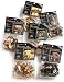 Gourmet Food : Earthy Delights Dried Mushroom Sampler, 6 Varieties, Chanterelles, Wild  Morels, Porcini, Black Trumpet, Melange de La Foret, Shiitake, 1-Ounce Bages