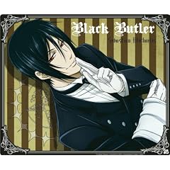 Black Butler Mousepad / Mauspad: Sebastian
