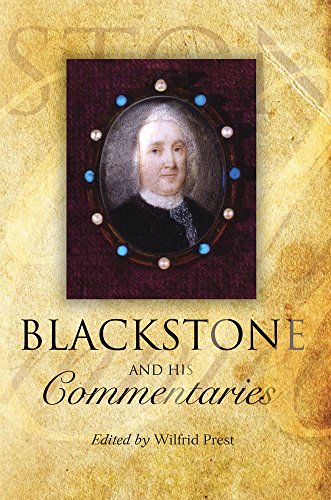 blackstone and his commentaries biography law history