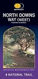 North Downs Way(West): Farnham to the Medway ( Route Map)
