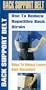 Back Brace Support Weight Lifting Belt w/ Suspenders ~ Large Size(38"-47")