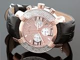 Aqua Master Mens Diamond Watch Hip Hop Jewelry 96-53