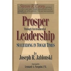 Prosper Through Environmental Leadership: Succeeding in Tough Times