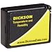 Dickson TK550 Compact Temperature and Humidity Data Logger, -4F to 158F Temperature Range, 0-95% RH Non-Condensing Humidy Range, Pack of 12