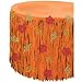 Fall Leaves Floor Length Foil Tableskirt