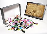 Photo Jigsaw Puzzle of Hypomelanistic Western diamond-back rattlesnake (Western diamondback from Robert Harding