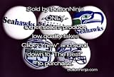 Set of 5 Seattle Seahawks Pins 1.25" Buttons NFL Football