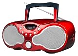 51FjSMdEh9L. SL160  X4 Tech BeatMachine CD 100 das tragbare Radio /CD Soundsystem