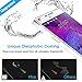 [Lifetime Warranty]ByBast Galaxy Note 4 0.3mm 9H Hardness HD Clear Screen Protector Anti-shatter Anti-fingerprint Tempered Glass Film For Note 4 [2 PACK]