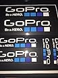 Gopro Cool Stickers Gopro Accessories for Go Pro Heoro 3 Icon Sticker 5 Pcs/lot Black