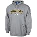 Packers Reebok NFL Playbook Hoody - Men's ( sz. L, Grey : Packers )