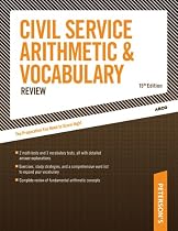 Civil Service Arithmetic & Vocab, 15 E (Arco Civil Service Test Tutor)