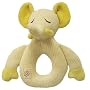Organic Knitted Elephant Teether/Rattle - Safe, Non-toxic Toy