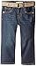 Lee Little Boys' 5 Pocket Belted Straight Jeans