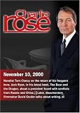 Charlie Rose with Tom Clancy; David Grubin; Ron Silver (November 10, 2000)
