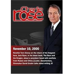 Charlie Rose with Tom Clancy; David Grubin; Ron Silver (November 10, 2000)