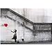 Banksy Balloon Girl Art Print Poster - 42x58 cm