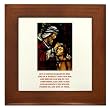 The Good Samaritan Framed Tile