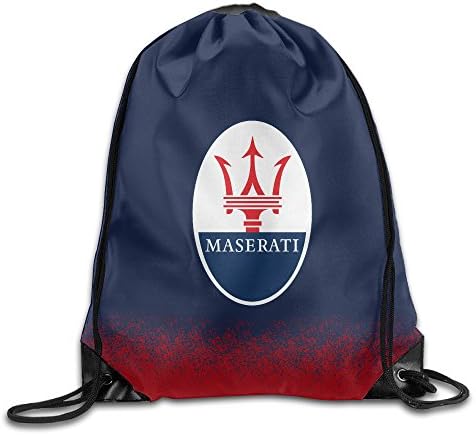 Maserati Auto Racing Basic Drawstring Backpack Bag