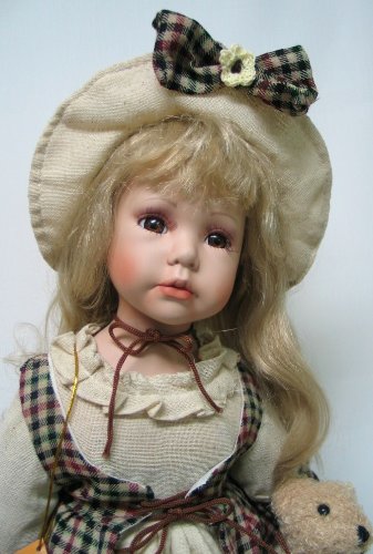 K&uuml;nstlerpuppe - Porzellanpuppe - Sammlerpuppe ca. 52 cm \"CHARLOTTE\" Limitierte Preisvergleich