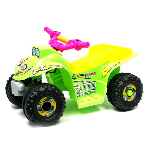 EZ Riders Four Wheeler Battery Operated Mini ATV Green