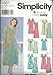 Simplicity Sewing Pattern 5551 Misses Size 6-8-10-12 Easy Sleeveless A-line Dress Duster