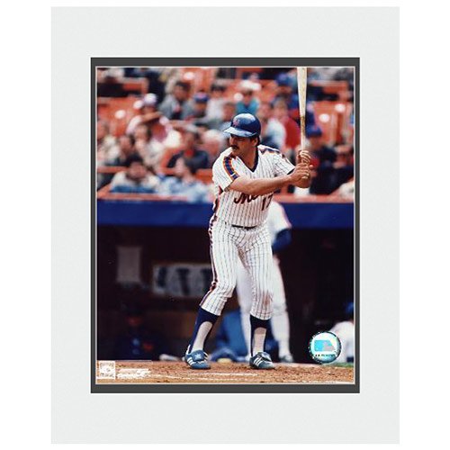 New York Mets Keith Hernandez Matted Photo