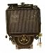 27hp Horizontal 1-1/8"x3-3/4" Shaft, Twin, Water Cooled, ES, Radiator