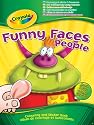 Crayola Funny Faces Colouring and Sticker Book (People or Animals)