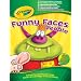 Crayola Funny Faces Colouring and Sticker Book (People or Animals)