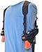 2 Gun Shoulder Holster for Glock 17, 19, 20, 21, 22, 23 & 37