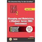 Click here to buy MCSA MCSE Managing and Maintaining a Windows Server 2003 Environment Exam Cram 2 w  CD... by Dan Balter.