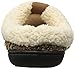 Dearfoams Women's Textured Knit CL Slipper