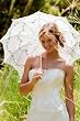 Romantic Battenburg Lace Parasol Adult Size with Embroidery in 8 Colors