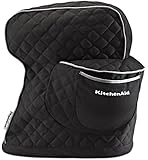 KitchenAid KSMCTIOB Fitted Stand Mixer Cover - Onyx Black