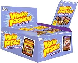 Topps Wacky Packages Series 6 Sticker Trading Cards Box of 24 Packs