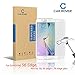 S6 Edge Screen Protector, Car Rover Full Coverage Premium Tempered Glass Screen Protector Film for Samsung Galaxy S6 Edge (White)