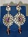 Free Shipping Attractive and Stylish Kundan Amethyst Purple Bead Designer Earrings