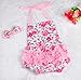 Binmer(TM) Baby Girls Kid Halter Lace Romper Backless Sunsuit Jumpsuit Dress