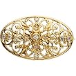 14K Yellow Gold Diamond Brooch - 0.16 Ct.