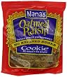 Nana's Cookie, Oatmeal Raisin, 3.5-Ounce Packages (Pack of 12)