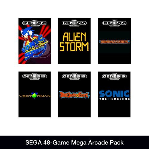 SEGA 48-Game Mega Arcade Pack [Online Game Code]