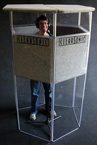 Clearsonic IPGL IsoPac G Light Gray Sound Booth