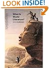What Is World Literature? (Translation/Transnation)