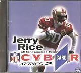 1997 Cybr Card Jerry Rice NFL San Francisco 49ers