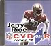 1997 Cybr Card Jerry Rice NFL San Francisco 49ers